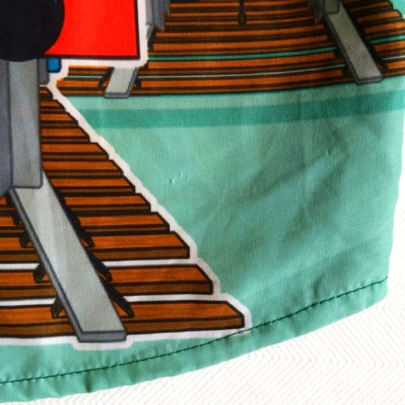 thomas the train button down short sleeve shirt 2T toddler boys - Picture 6 of 7